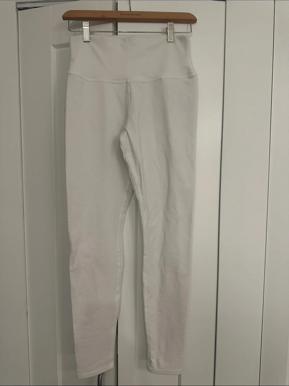 ALO Yoga Alosoft Full length High-Waist Legging in Medium Bone